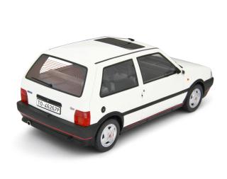 Fiat Uno Turbo i.e. 1.4 1990 BIANCO Laudoracing 1:18 Resinemodell (Türen, Motorhaube... nicht zu öffnen!)
